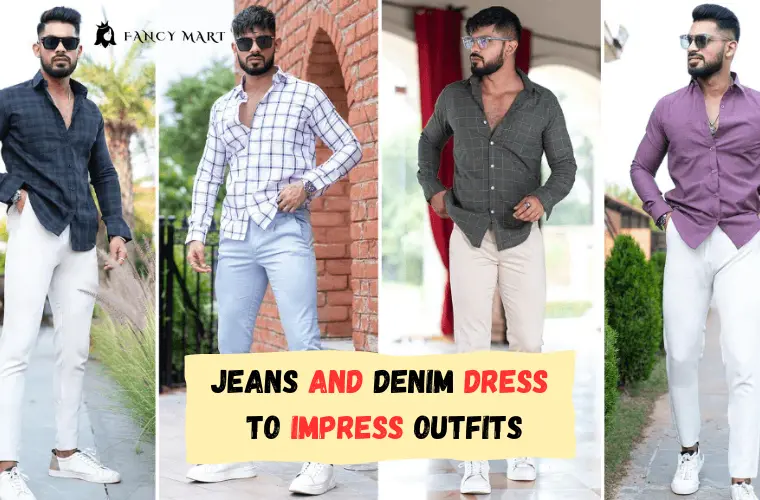 Jeans And Denim Dress To Impress Outfits